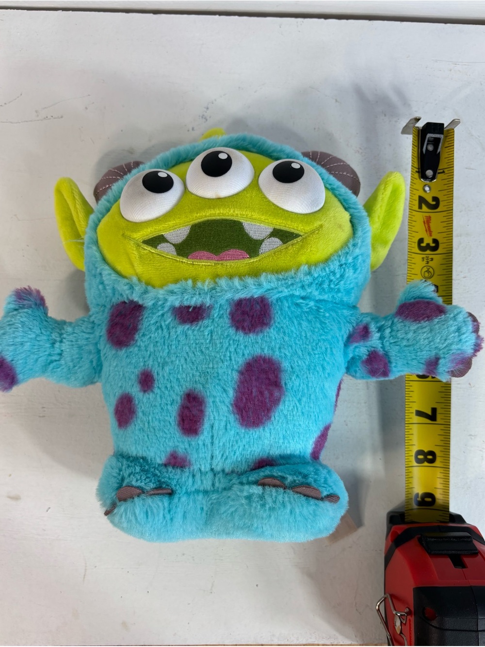 Disney Pixar Toy Story alien remix Sully Monsters Inc plush